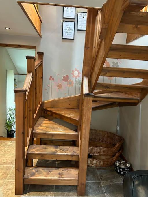 Ferienwohnung Syn Y Nant Llangorse Exterior foto