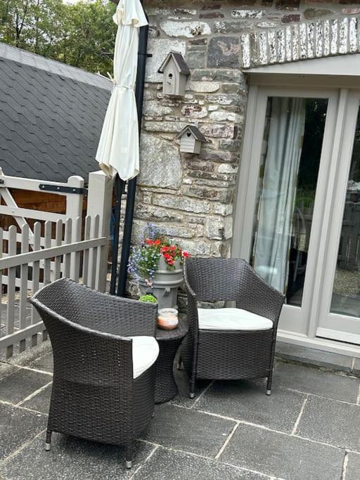 Ferienwohnung Syn Y Nant Llangorse Exterior foto