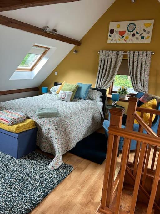 Ferienwohnung Syn Y Nant Llangorse Exterior foto